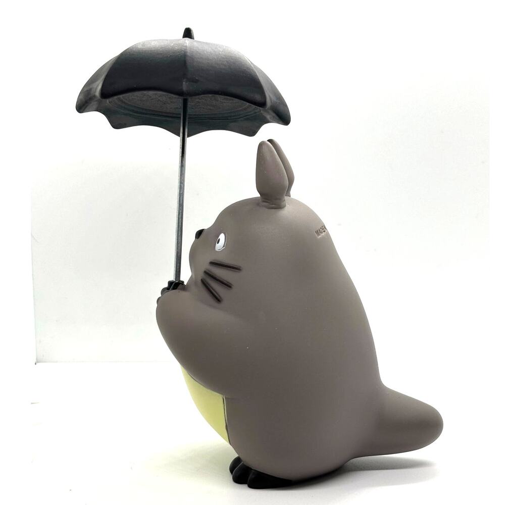My Neighbor Totoro, Big Totoro Figurine with Umbrella, Studio Ghibli - New - Picture 4 of 5